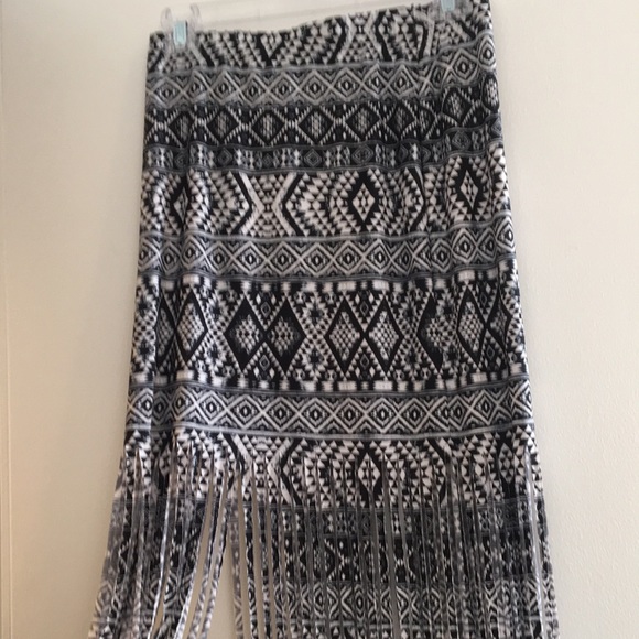 Women's Venus Long Fringe Multicolored Skirt Size S - Picture 4 of 6